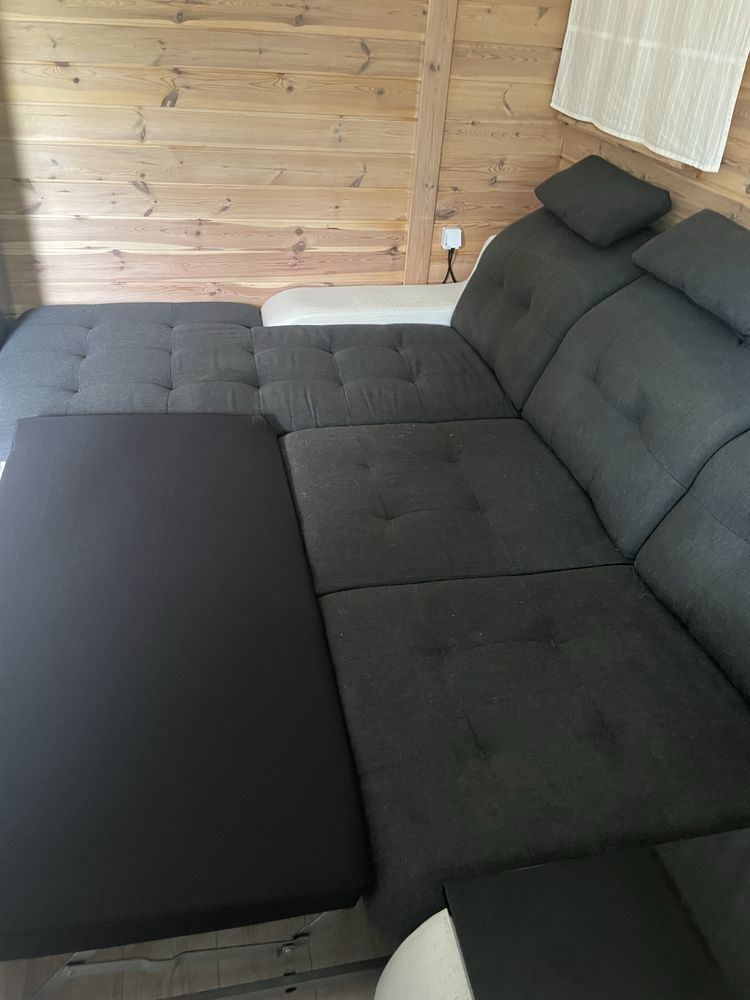 Narożnik z funkcją spania