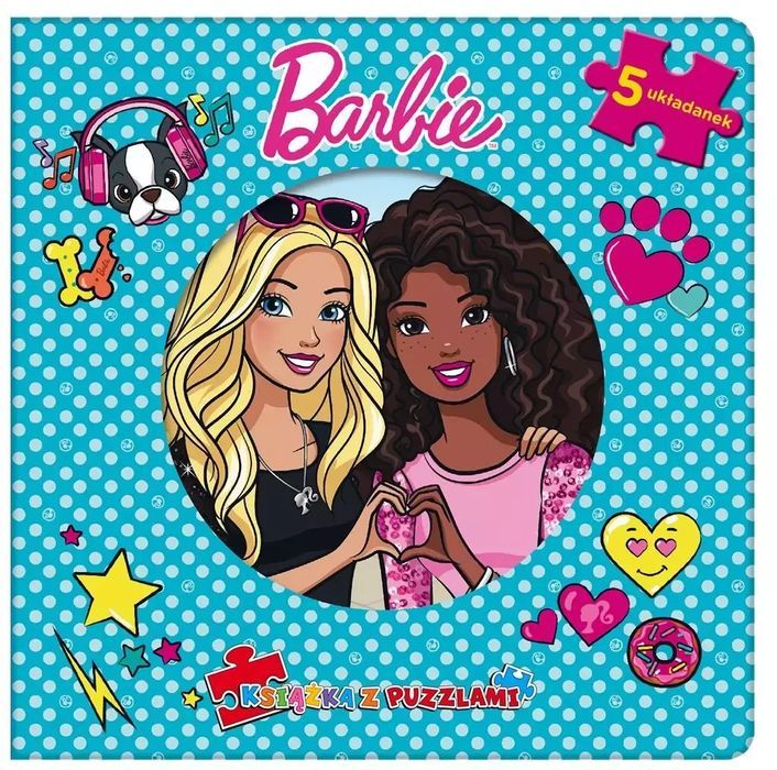 Barbie. Książka Z Puzzlami Praca Zbiorowa Nowa