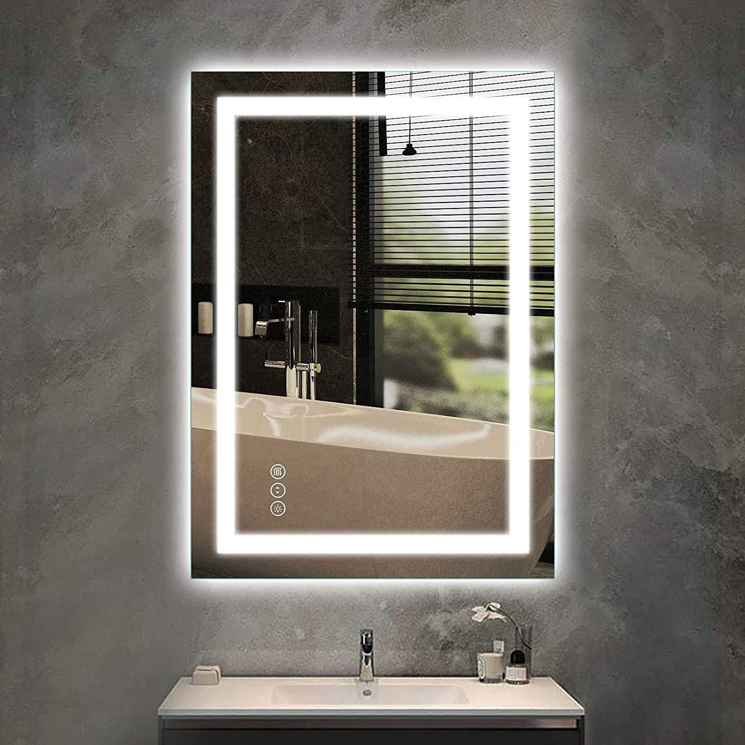 Зеркало с Лед подсветкой в ванную. Изготовление Зеркал под заказ