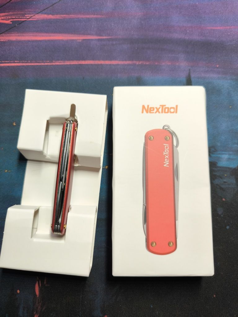 Xiaomi NextTool брелок складной нож ножницы и пилка для ногтей