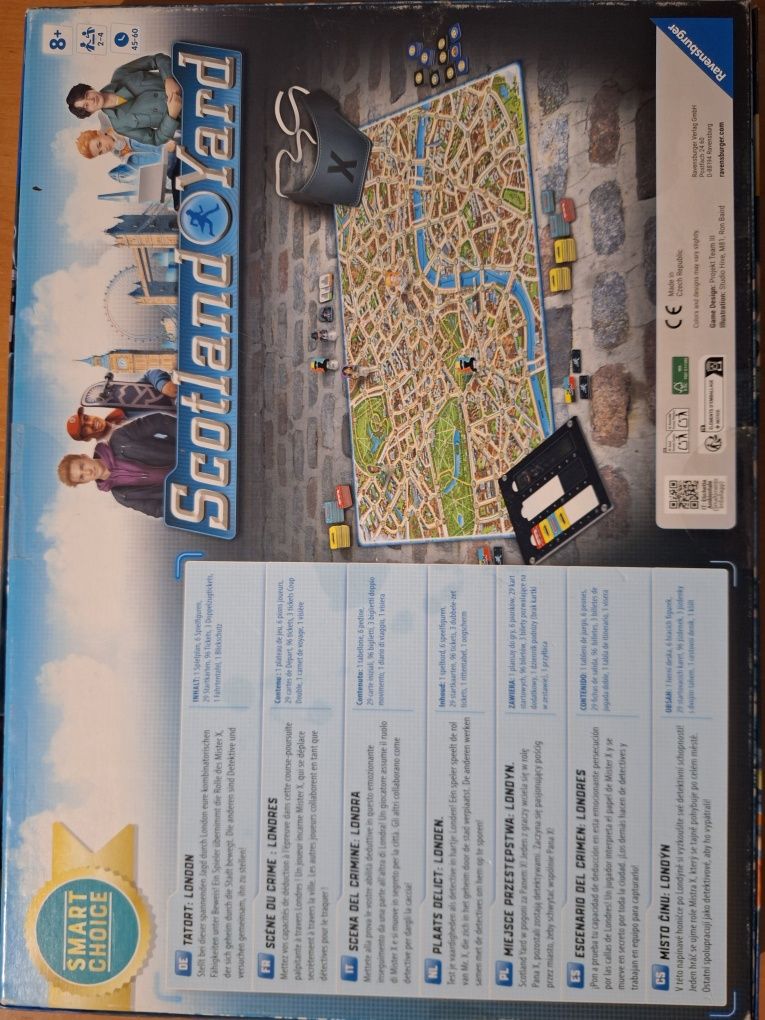 Gra planszowa Scotland Yard