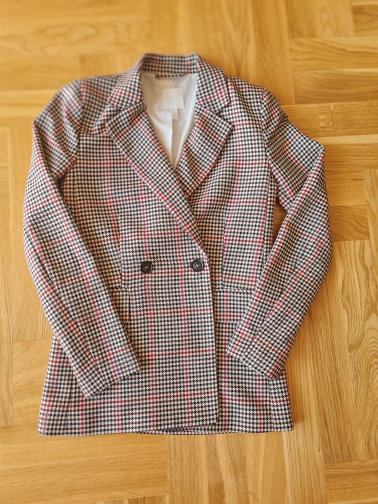 Marynarka w kratkę  H&M