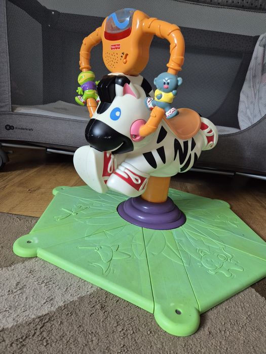 Skoczek zebra Fisher Price