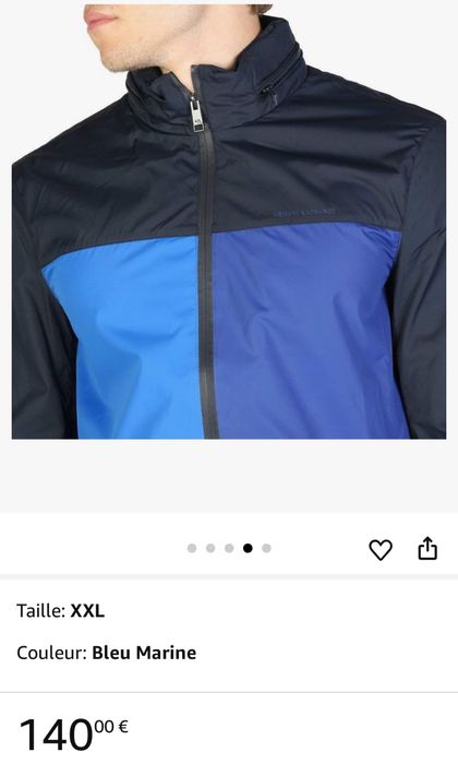 Куртка ветровка Armani Exchange