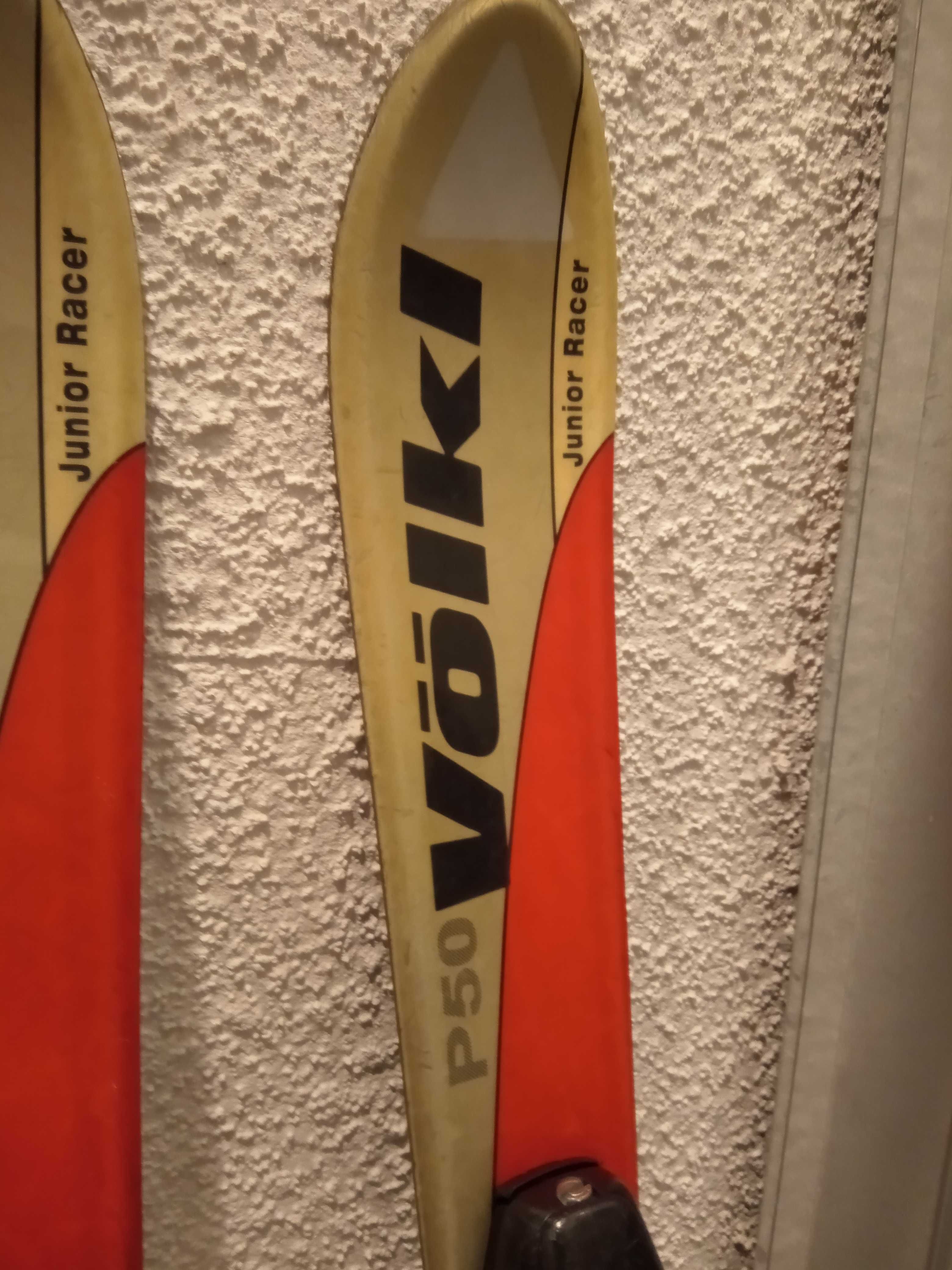 Narty 90cm volkl junior racer dziecięce