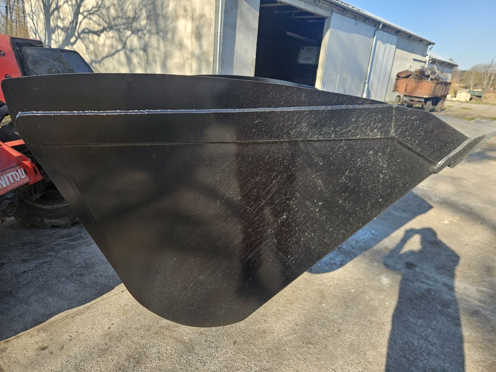 Łyżka  szufla do ładowarki  manitou kramer 2.5 m3 jak oryginał.