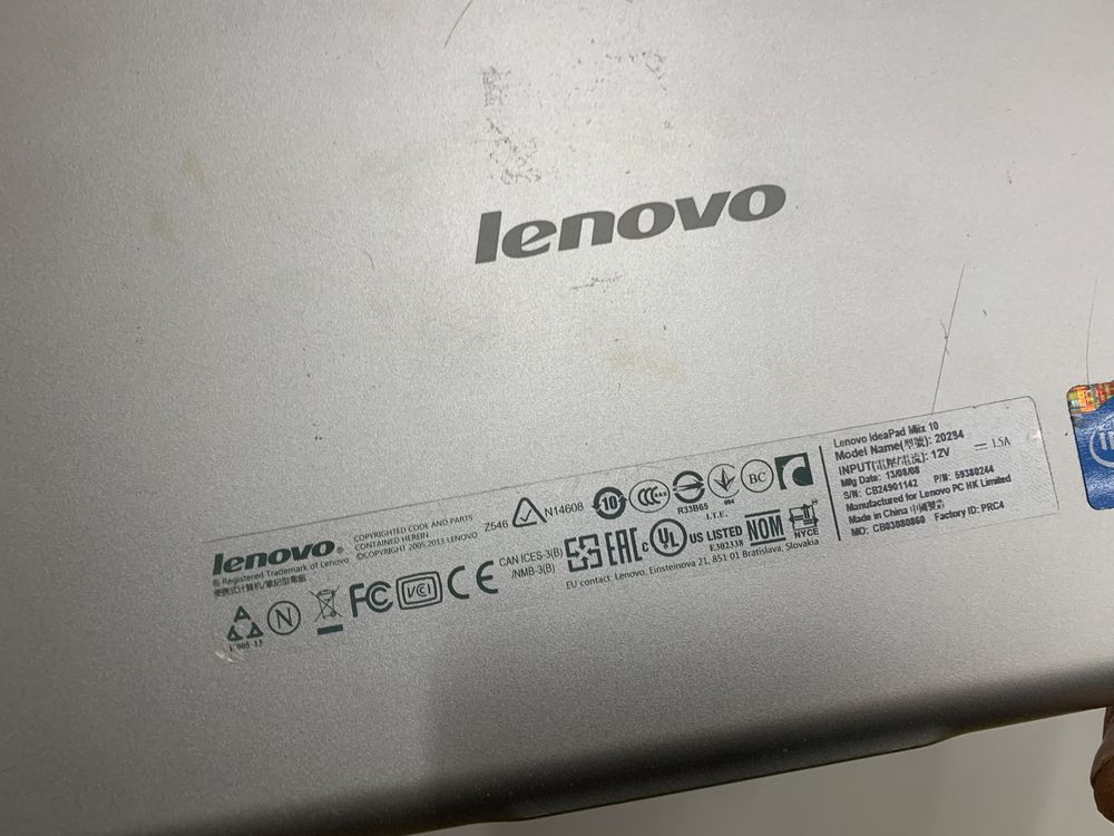 Платшет windows Lenovo