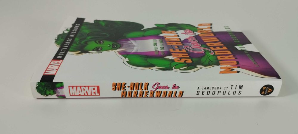 She-Hulk goes to Murderworld by Tim Dedopulos