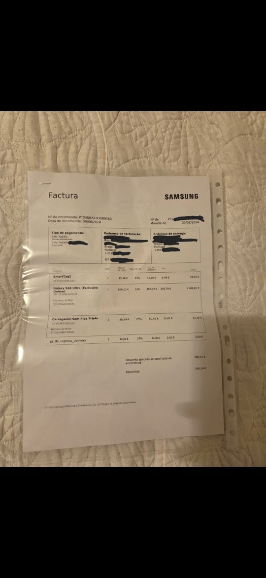 Samsung S24 Ultra 512Gb titanium green