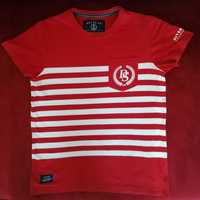 Diverse - koszulka - rozmiar M - czerwono-biała w paski