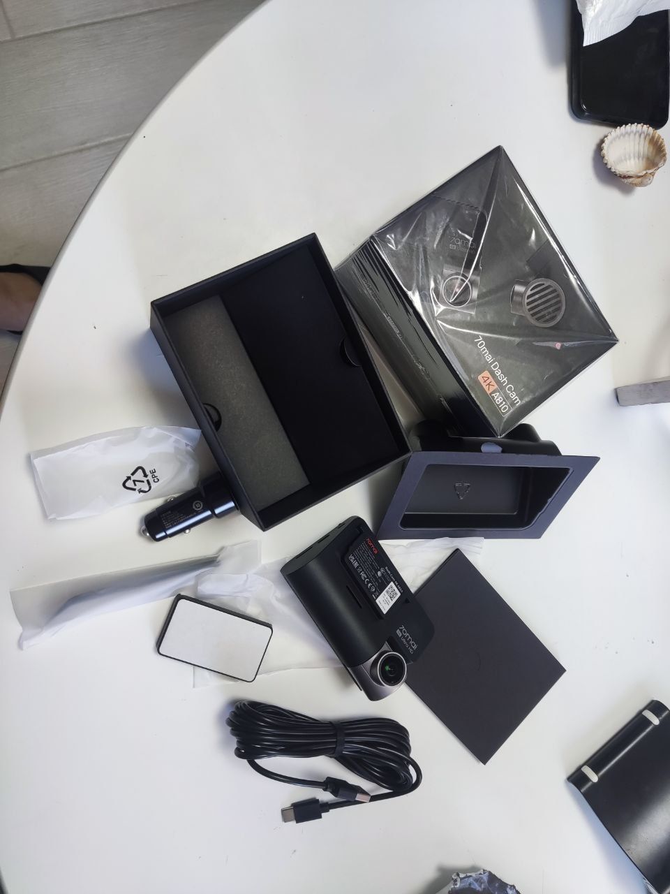 4к якість + GPS швидкість пише 70mai Dash Cam A510 A510S A810S