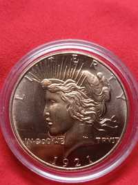 Medal Numizmat Liberty bogini pokoju