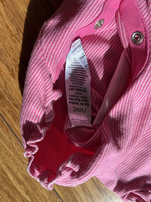 Next rampers kombinezon piżama 62 różowy jednorożec