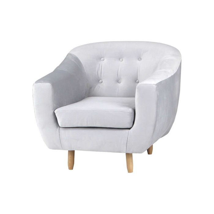Fotel, DESTIN 81, jasnoszary - Outlet