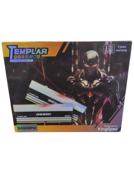 Na Lewara Pamięć RAM KingSpec One Boom Templar DDR5 RGB 32GB 2x16gb