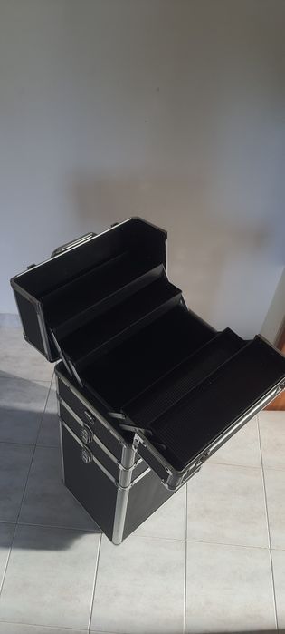 Mala de cosméticos estética/maquilhagem/manicure