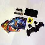 Playstation 2 Slim + 5 Gier dla dzieci 2 Pady Karta Pamięci 128MB