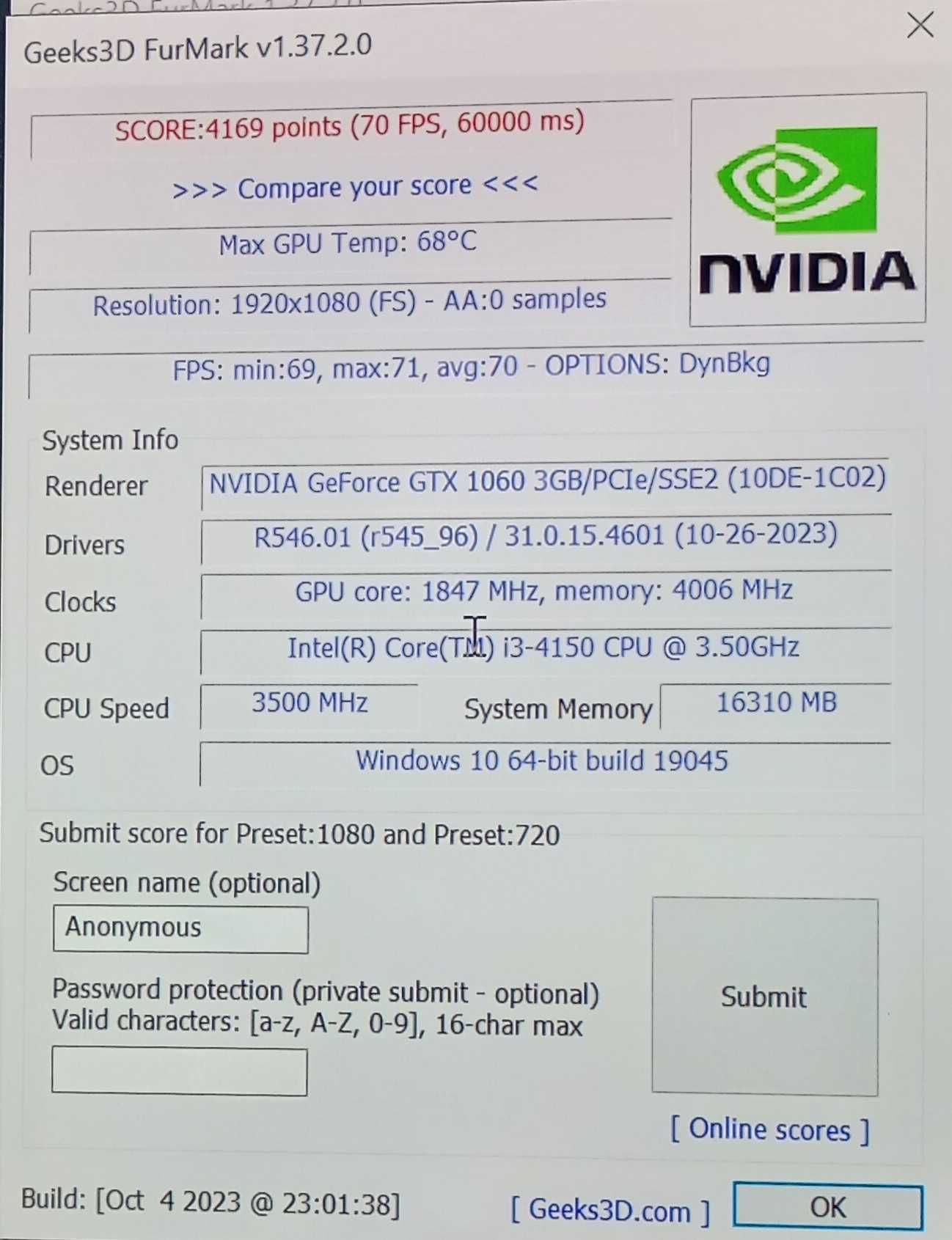 Karta graficzna ZOTAC GeForce GTX 1060 3GB GDDR5 OC