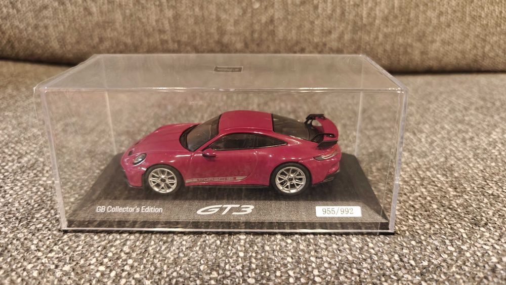 Spark 1:43 Porsche 911 GT3 GB Collectors Edition Ruby Star limit 992