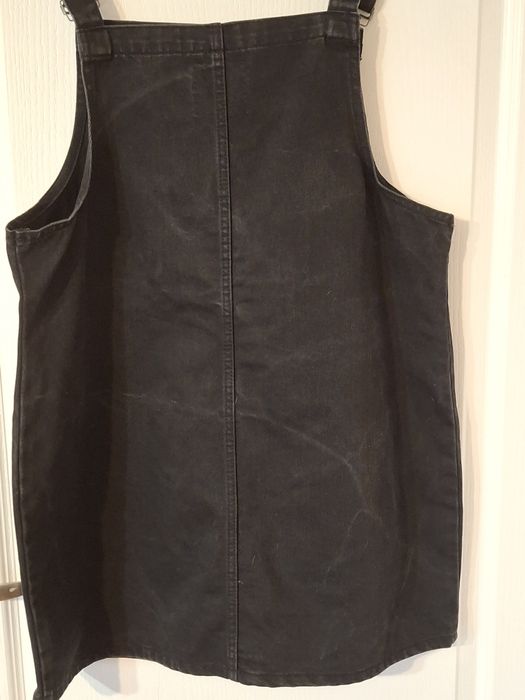 Spódnica na szelkach,  jeans rozmiar 44