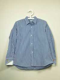 ZARA koszula w paski niebieski biały nowa S 36 old-money old-fashion