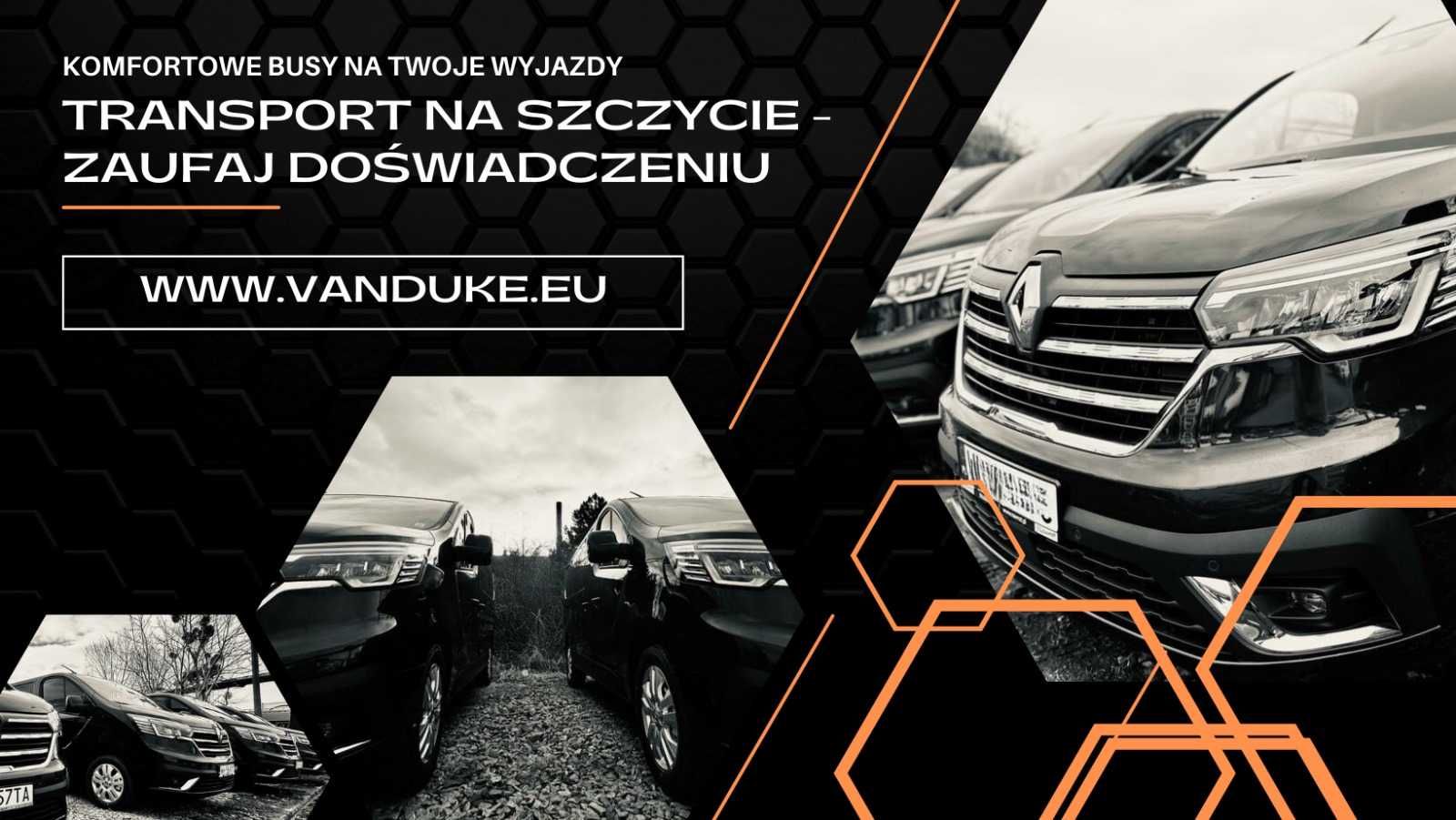 Wynajem -  Bus 9- cio osobowy