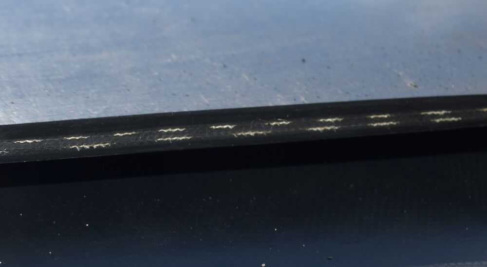 Taśma gumowa 30cm 2-przekładki, przenośnikowa do taśmociąg przenośnik