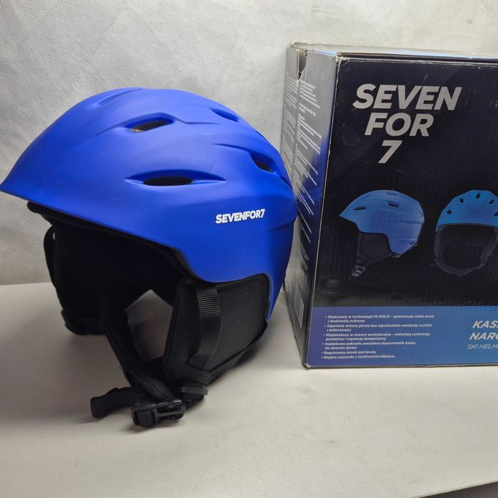 Kask narciarski Seven for 7 S 51-53cm; Komis Jasło Igielna