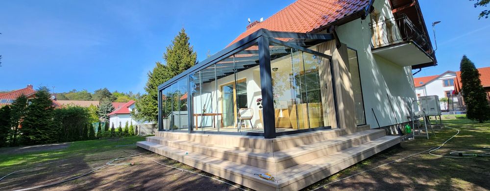 Profesjonalny montaż Ogrodów Zimowych oraz Zadaszeń Tarasowych