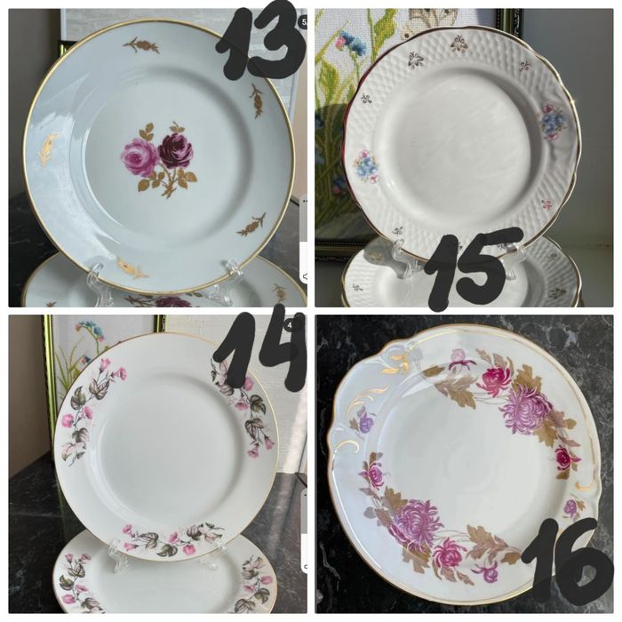 Тарелки блюда Япония Tono China Kahla SEP ГДР Freiberger