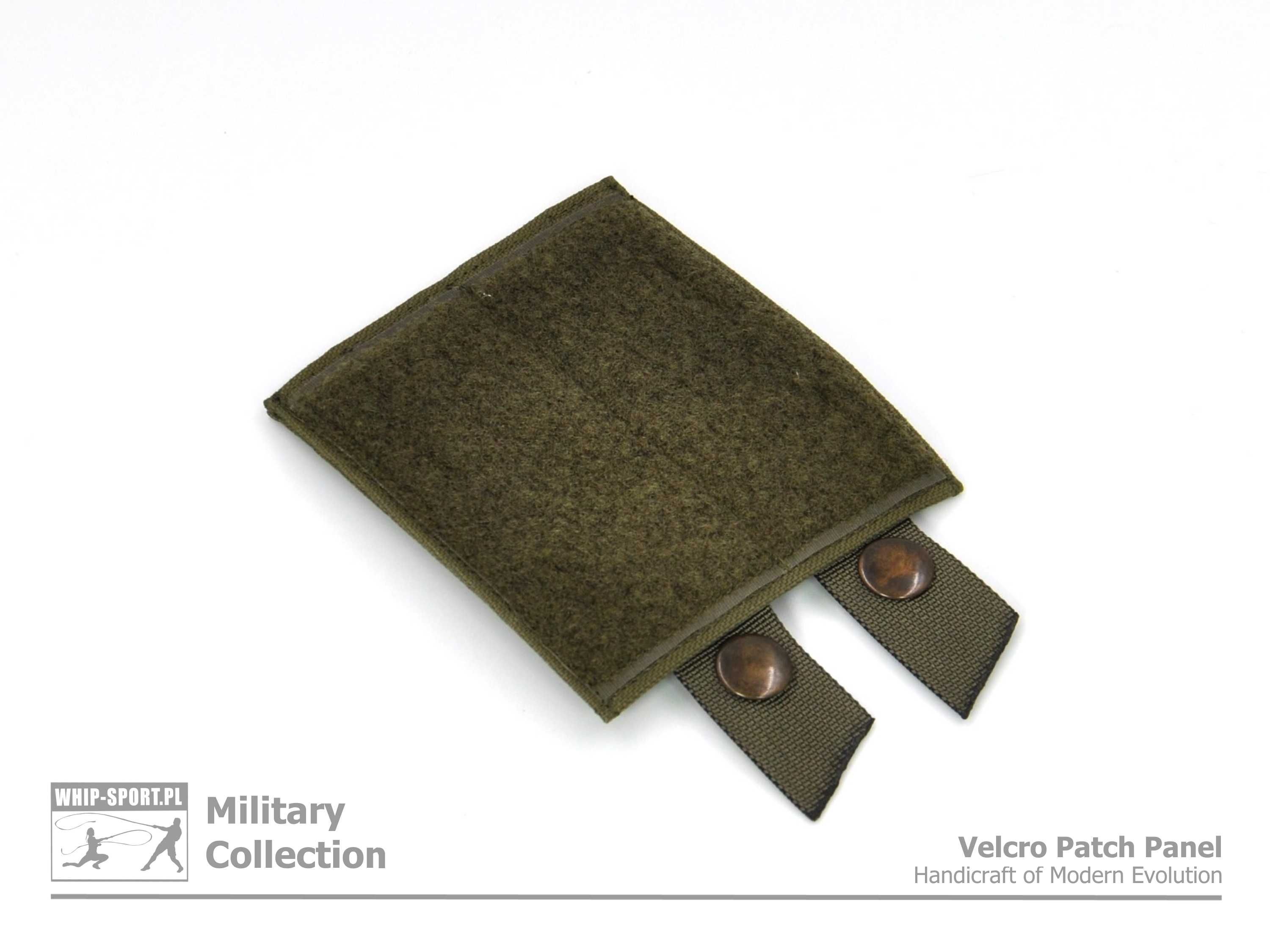 Panel na rzep / naszywki / MOLLE - 100 x 100 (2 x 2) - Oliwka