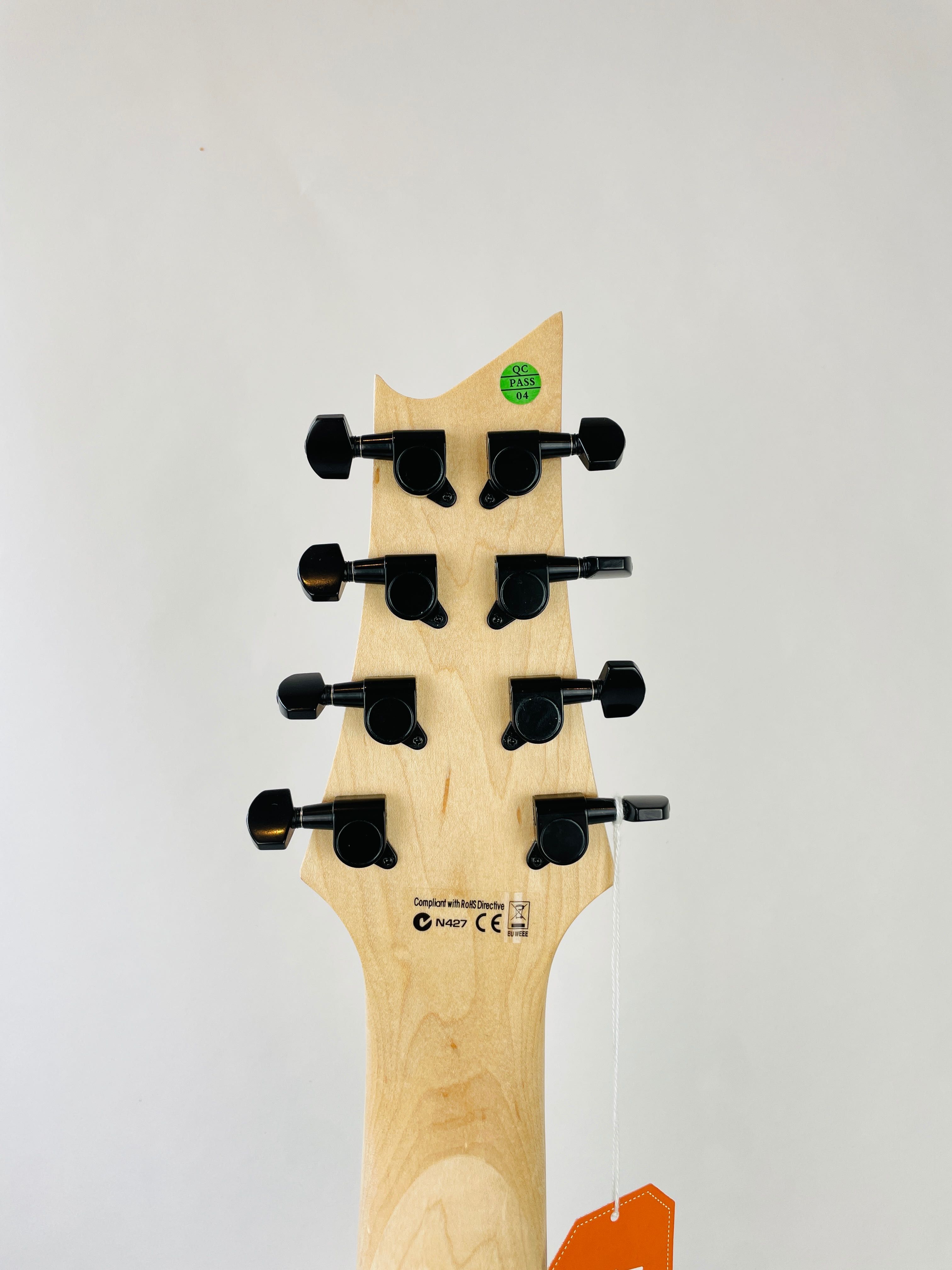 Harley Benton R-458MN WH MultiScale - 8 strunowa gitara elektryczna