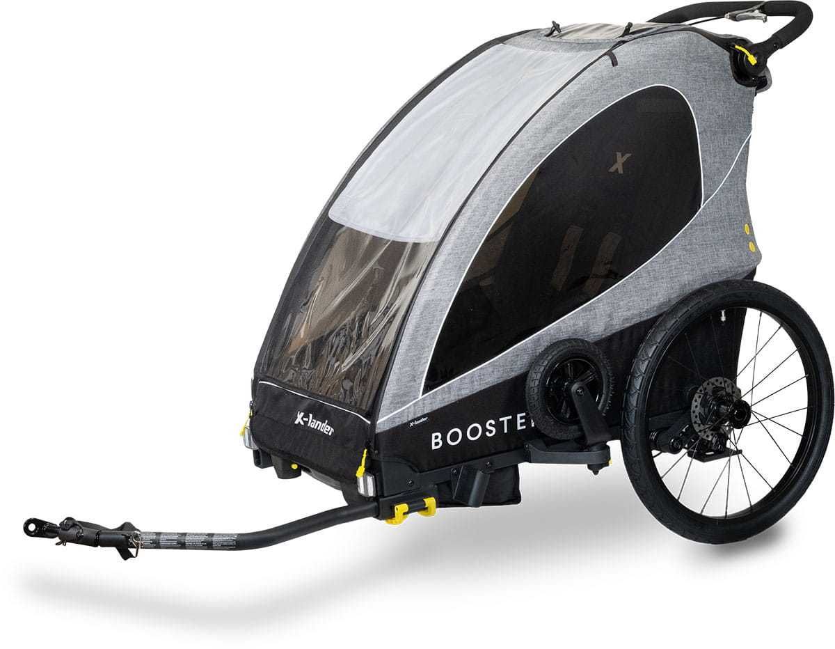 X-lander Booster 1 PRO - przyczepka rowerowa,  z hamulcem tarczowym