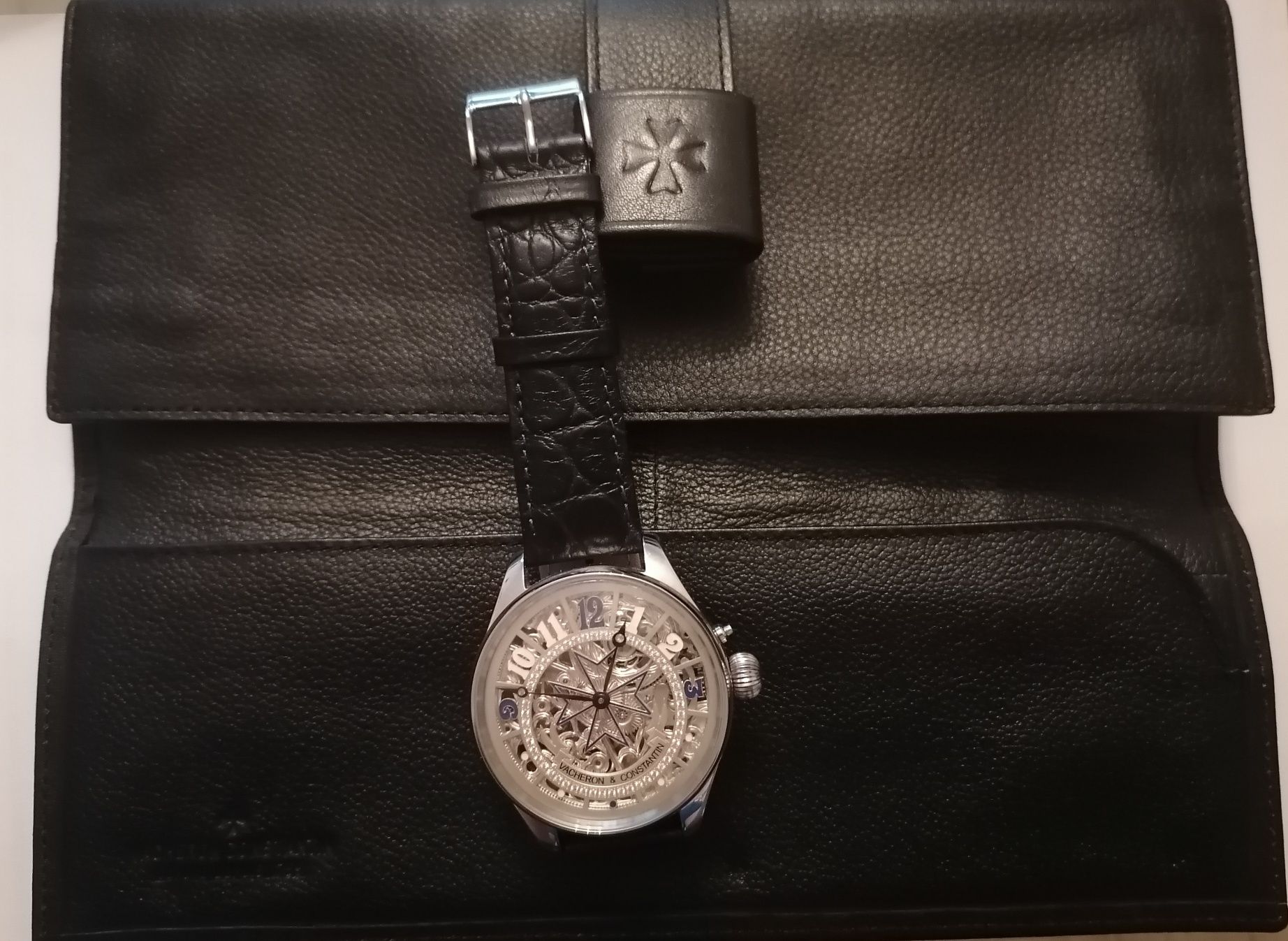 Zegarek Vacheron Constantin cal. 17"'H4.3 Skeleton pasówka