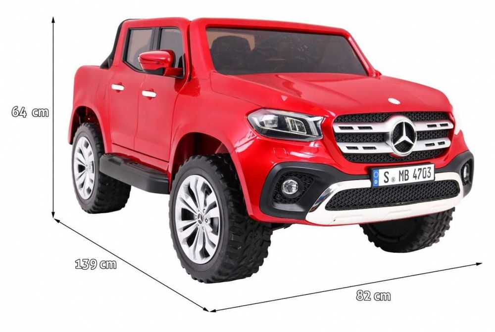 Auto autko pojazd 4x4 Mercedes Benz X-Class MP4 na akumulator