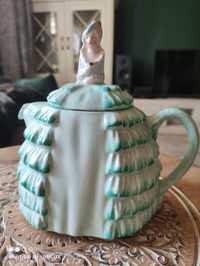Czajniczek ceramiczny dama