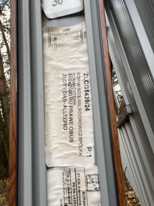 Drzwi balkonowe 2000x800