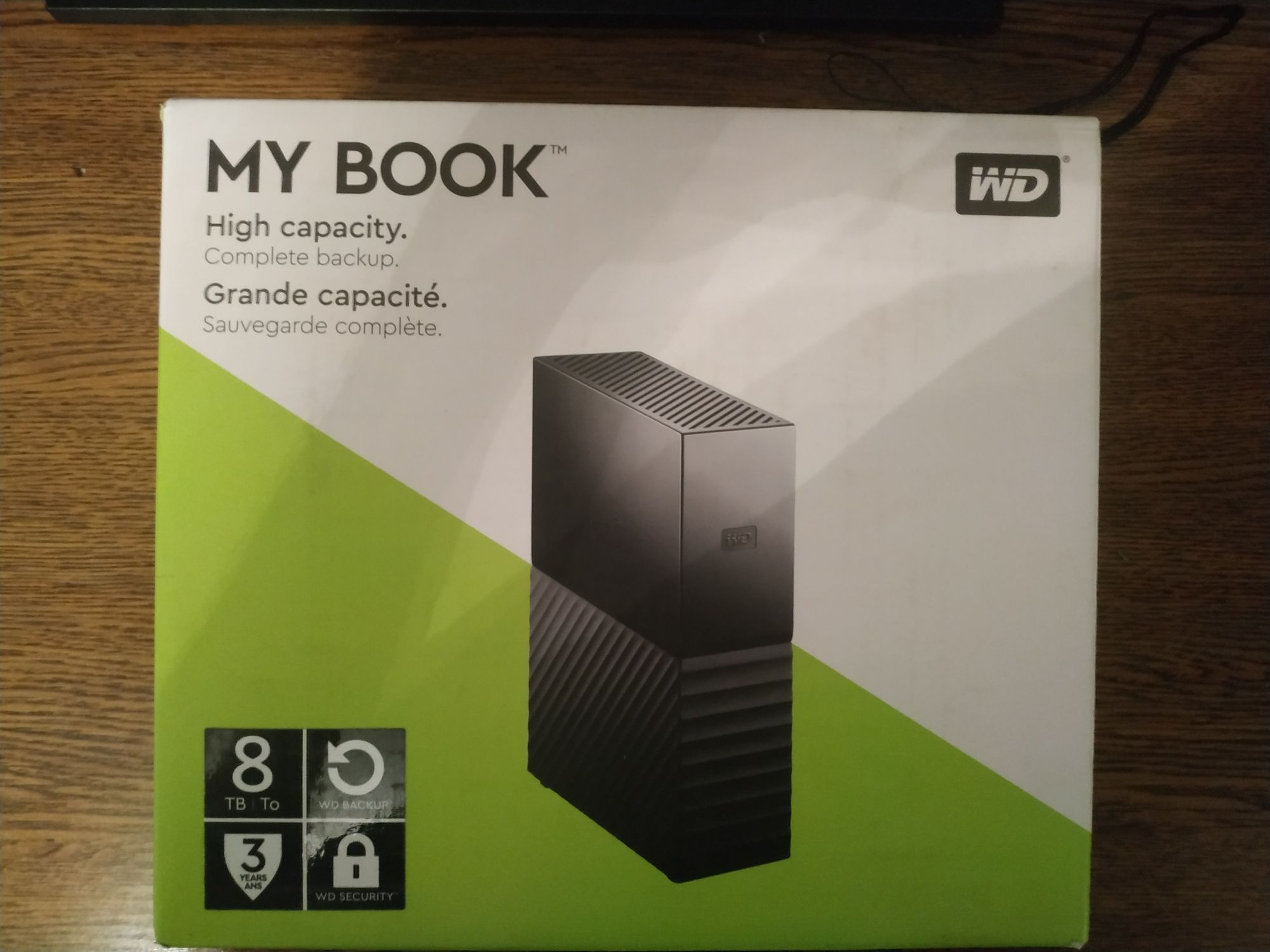 Жесткий диск Western Digital WD My Book (New) 8TB Внешний