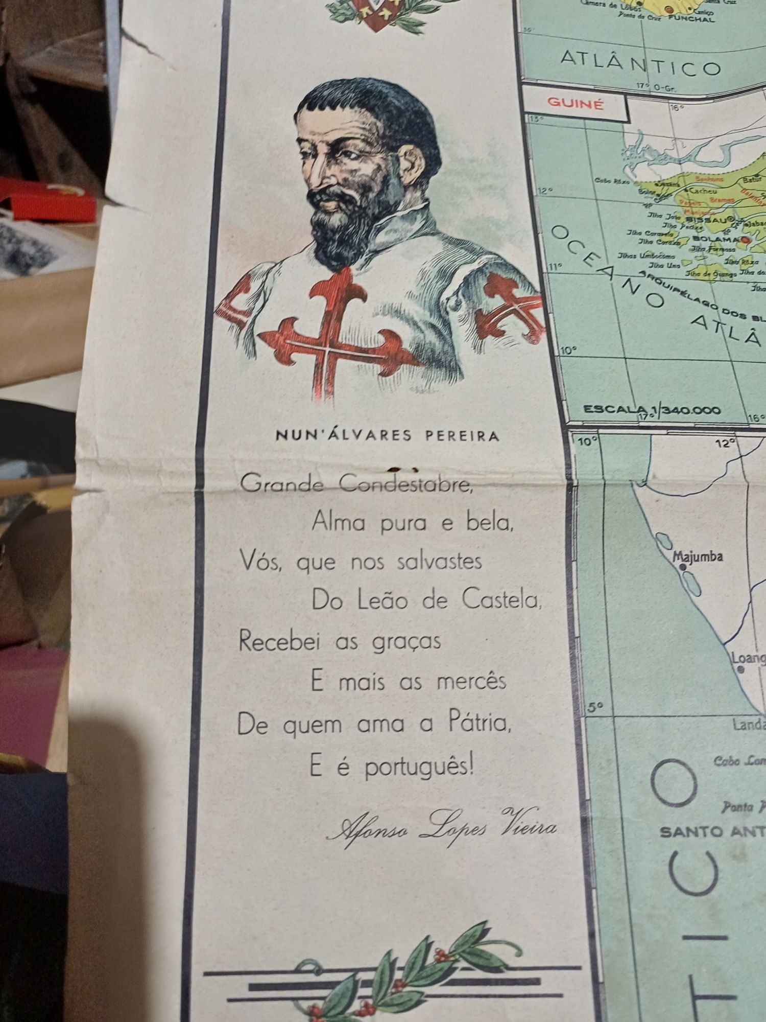 Mapa insular antigo