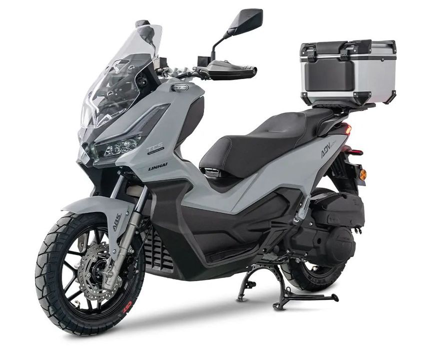 Linhai Scooter Buck ADV 125 | ABS, TCS, Keyless, LED, kufer, szyba | RATY transport