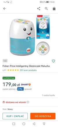 Fisher-Price Inteligentny Głośniczek Malucha