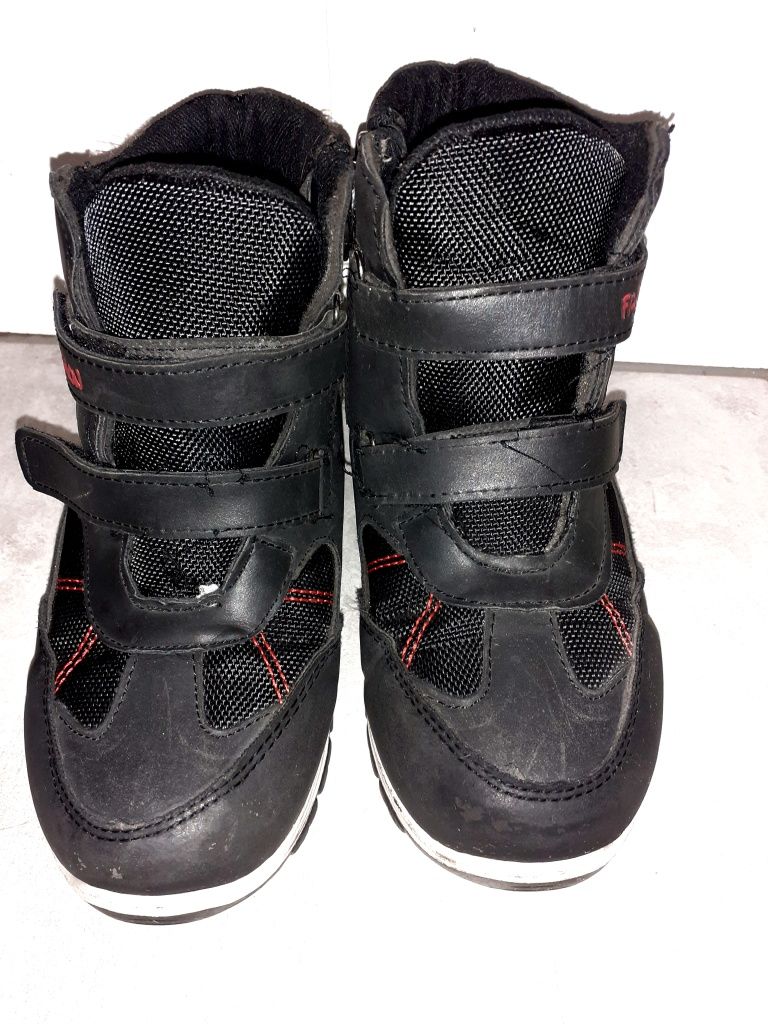 Buty zimowe na rzep