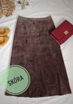 Spódnica skóra vintage retro
