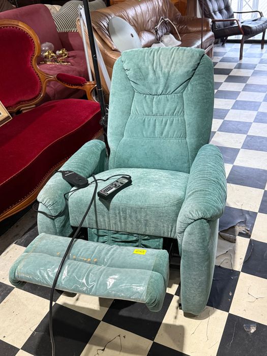 Fotel RELAX z masażem na pilota | DOWÓZ DO DOMU