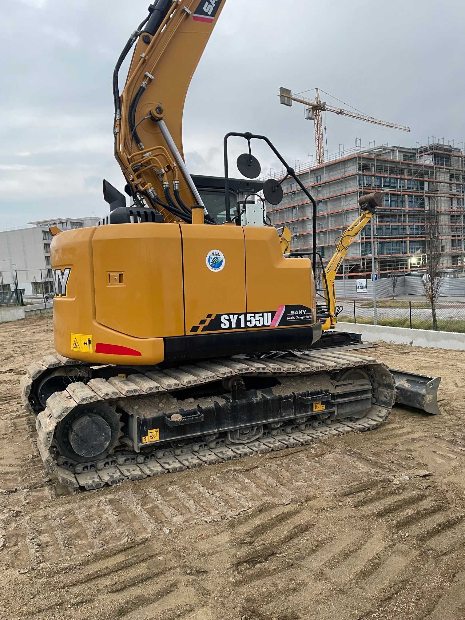 Escavadora Sany SY 155 U