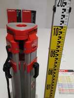 Statyw HILTI +lata 5m do niwelator laser teodolit PR,PRI,PRE 30,3