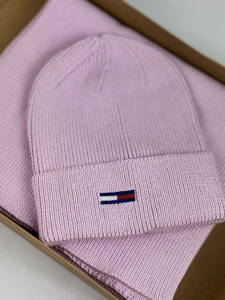 ОРИГІНАЛ, шапка+шарф від tommy jeans HILFIGER, Томмі