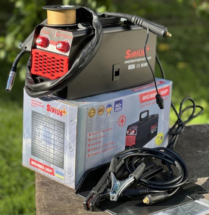 Полуавтомат сварочный Сириус 285Р + пров флюс