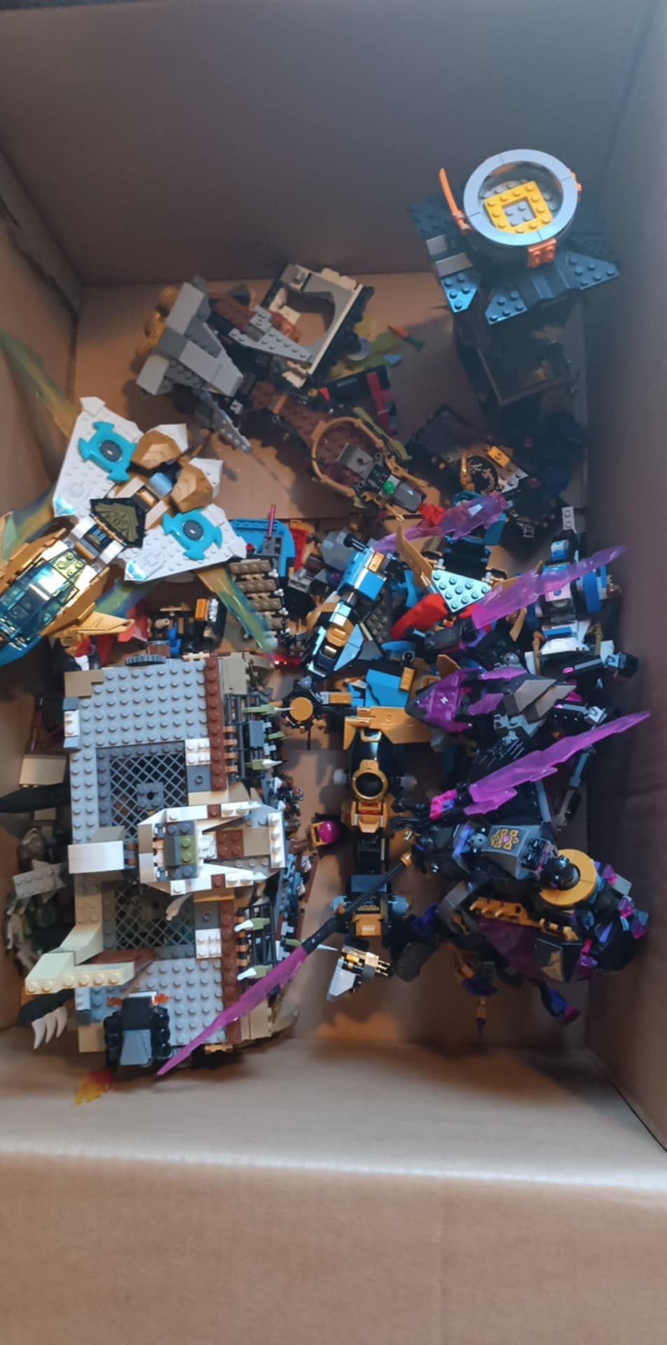 Mix klocków LEGO ninjago