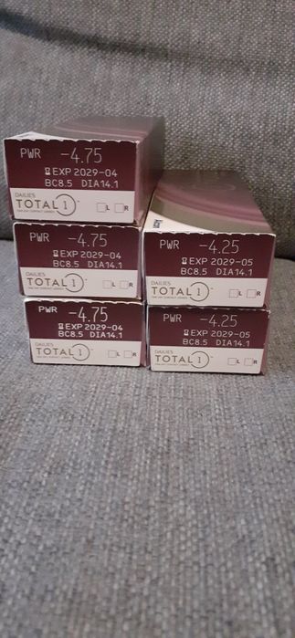 Soczewki Alcon Dailies Total 1